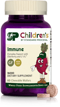 Load image into Gallery viewer, An image of a bottle of SP Children's Immune, a supplement for kids supporting the immune system.