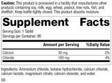 Load image into Gallery viewer, Cal-Amo®, 90 Tablets, Rev 08 Supplement Facts