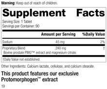 Load image into Gallery viewer, Prostate PMG®, 90 Tablets, Rev 19 Supplement Facts