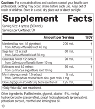 Load image into Gallery viewer, Herbal Throat Spray Phytosynergist®, Rev 09 Supplement Facts