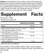 Load image into Gallery viewer, supplement fact label