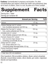 Load image into Gallery viewer, M1830 PulmaCo Rev 01 Supplement Facts