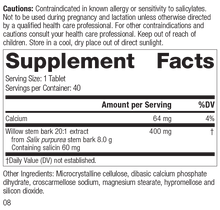 Load image into Gallery viewer, Saligesic, Rev 07 Supplement Facts