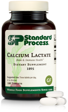 Load image into Gallery viewer, An image of a bottle of Calcium Lactate, 180 tablets.
