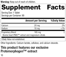 Load image into Gallery viewer, Cardiotrophin PMG®, 90 Tablets, Rev 15 Supplement Facts
