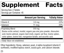 Load image into Gallery viewer, Cataplex® E, 90 Tablets, Rev 23 Supplement Facts
