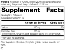 Load image into Gallery viewer, Fen-Cho®, 90 Capsules, Rev 05 Supplement Facts
