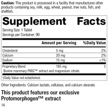 Load image into Gallery viewer, Mammary PMG R14 Supplement Facts
