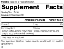 Load image into Gallery viewer, Ovex® P, 90 Tablets, Rev 12 Supplement Facts
