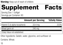 Load image into Gallery viewer, Wheat Germ Oil Fortified™, Rev 16 Supplement Facts
