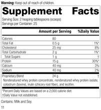 Load image into Gallery viewer, Whey Pro Complete, 1.3 lbs. (600 g), Rev 11 Supplement Facts
