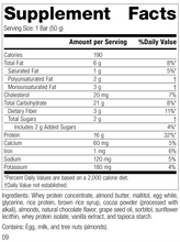 Load image into Gallery viewer, StandardBar®-Cocoa Crisp, Rev 06 Supplement Facts
