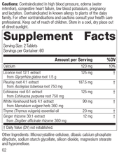 Load image into Gallery viewer, Broncafect, 60 Tablets, Rev 01 Supplement Facts
