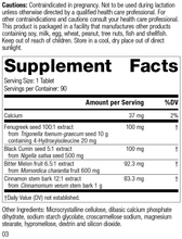 Load image into Gallery viewer, Metabol Complex, 90 Tablets, Rev 03 Supplement Facts
